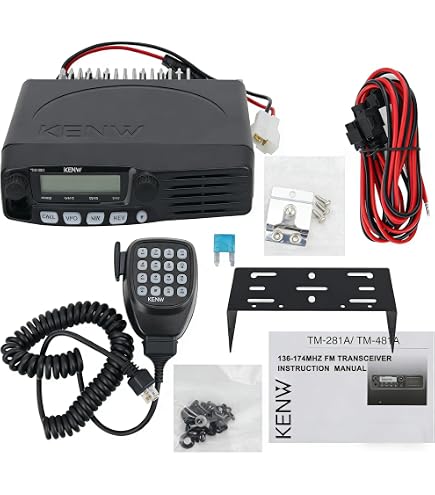 Amazon.com: TM-281A 65W VHF Mobile Radio, 136-174MHz FM